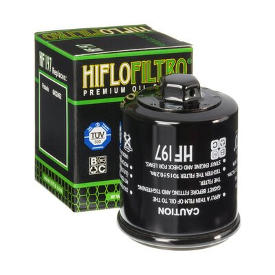 Hiflo Filtro HF197 Oil Filter-oil and chemicals-Motomail - New Zealand's Motorcycle Superstore