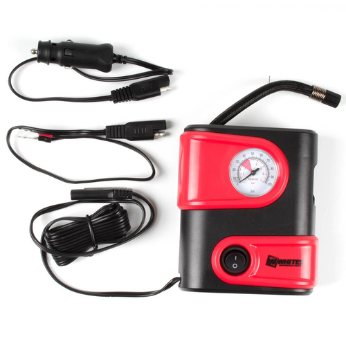 Whites 12V Portable Tyre Pump (0-100psi)