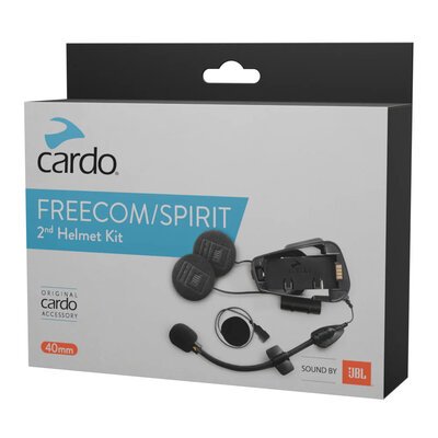 Cardo Freecom X / Spirit JBL 2nd Helmet Kit-clamp kits-Motomail - New Zealands Motorcycle Superstore