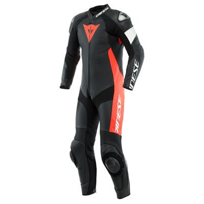 Dainese Tosa 1-Piece Leather Race Suit-mens road gear-Motomail - New Zealand's Motorcycle Superstore