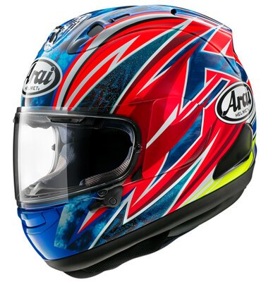 Arai RX-7V EVO Helmet - Graphics-helmets-Motomail - New Zealand's Motorcycle Superstore