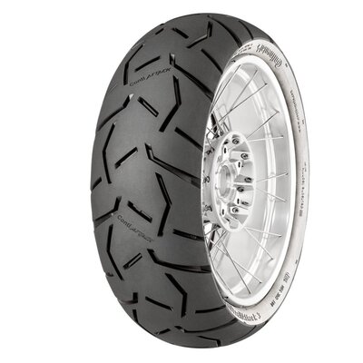 Continental 190/55-17 ZR75W ContiTrailAttack3 Tyre TL Rear-tyres-Motomail - New Zealands Motorcycle Superstore