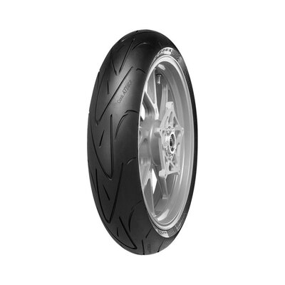 Continental 130/70-16 ZR 61W ContiSportAttack Tyre TL-tyres-Motomail - New Zealands Motorcycle Superstore