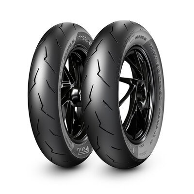 PIRELLI DIABLO ROSSO SCOOTER SC 120/80-12 55P TL RR 13-tyres-Motomail - New Zealands Motorcycle Superstore