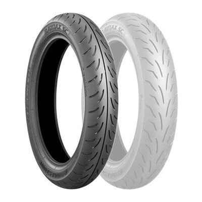 Bridgestone 90/80-14 SC1 Tubeless Front Scooter Tyre-tyres-Motomail - New Zealands Motorcycle Superstore