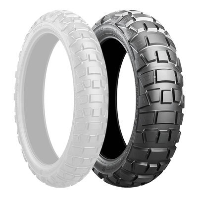 Bridgestone 150/70-17 AX41 Tubeless Rear Adventure Tyre-tyres-Motomail - New Zealands Motorcycle Superstore