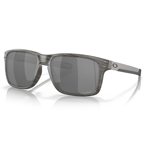 Oakley Holbrook Mix Sunglasses - Woodgrain Frame with PRIZM Black Lens