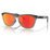 Oakley Frogskins Range Sunglasses - Matte Grey Smoke Frame with PRIZM Ruby Lens