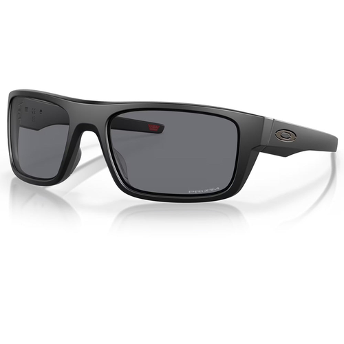 Oakley Drop Point Sunglasses - Matte Black Frame with PRIZM Grey Lens