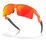 Oakley Capacitor Youth Fit Sunglasses - Matte Neon Orange Frame with PRIZM Ruby Lens