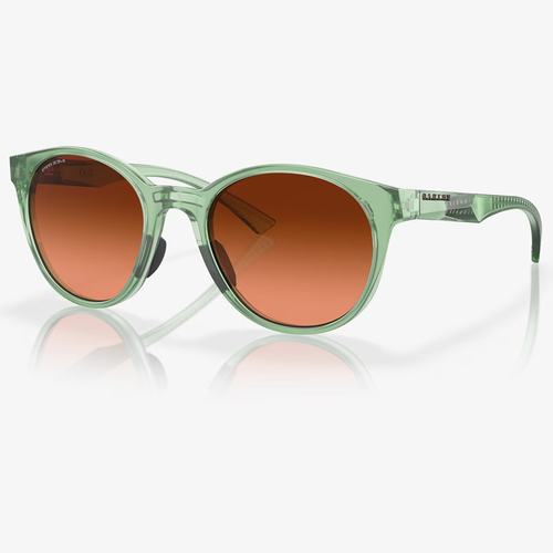 Oakley Spindrift Sunglasses - Transparent Jade Frame with PRIZM Brown Gradient Lens