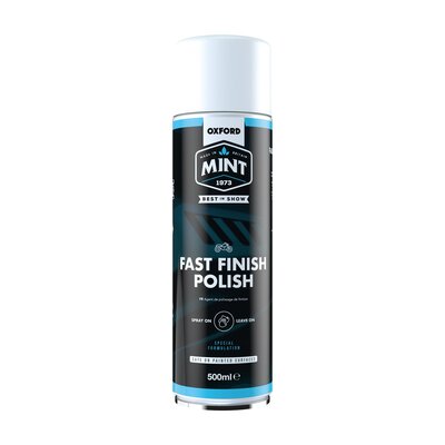 Oxford Mint Fast Finish Polish 500ml-cleaning supplies-Motomail - New Zealand's Motorcycle Superstore