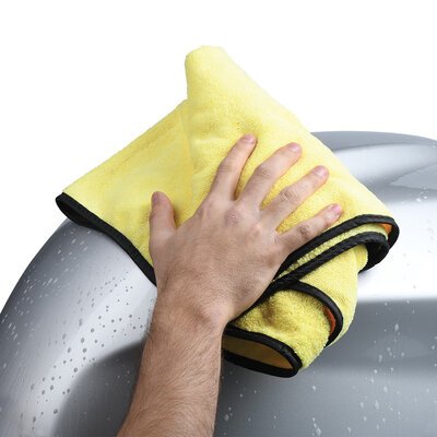 Oxford Super Drying Towel Yellow-bike cleaners-Motomail - New Zealand's Motorcycle Superstore