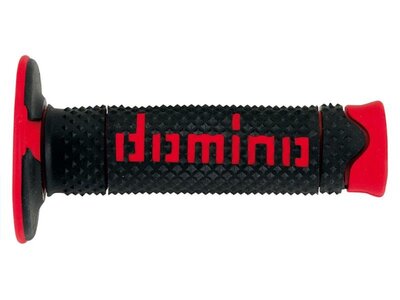 Domino Off-Road COARSE DIMPLE Grips-grips-Motomail - New Zealand's Motorcycle Superstore