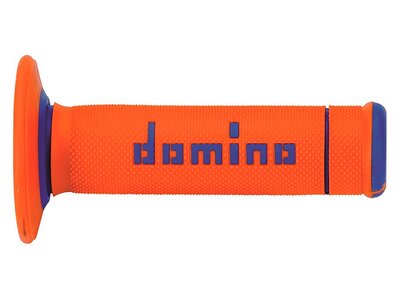 Domino Off-Road Full Knurl Grips-grips-Motomail - New Zealand's Motorcycle Superstore